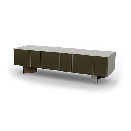 mueble de tv bambú
