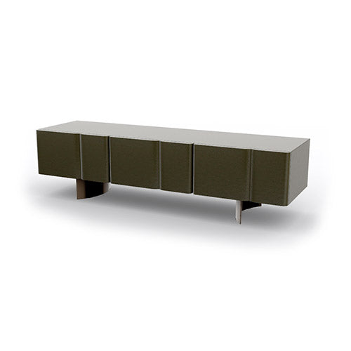 mueble de tv bambú