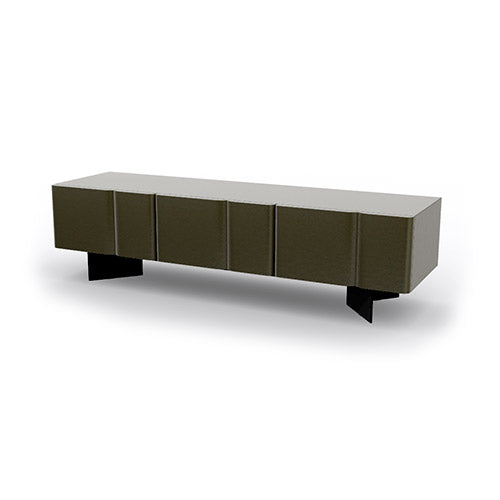 mueble de tv bambú