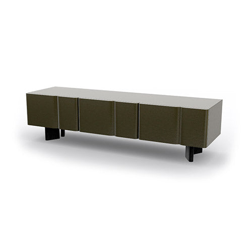 mueble de tv bambú