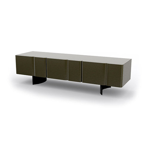 mueble de tv bambú