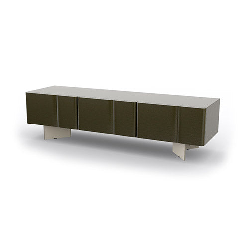 mueble de tv bambú