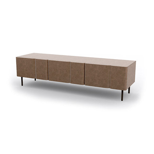 mueble de tv bambú