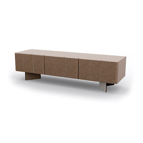 mueble de tv bambú