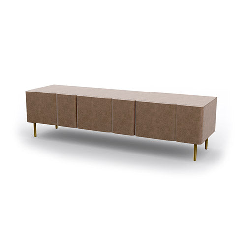 mueble de tv bambú