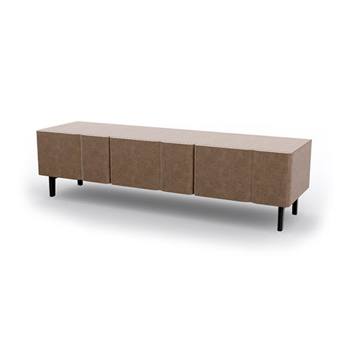 mueble de tv bambú