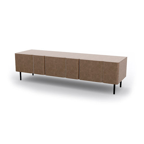 mueble de tv bambú