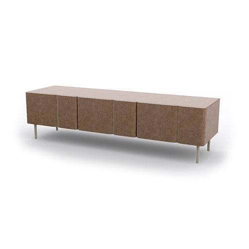 mueble de tv bambú