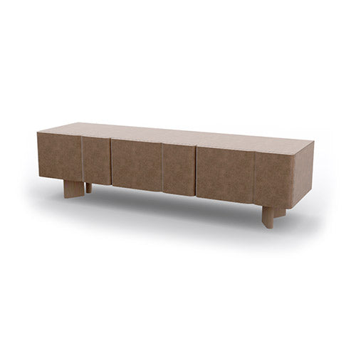 mueble de tv bambú