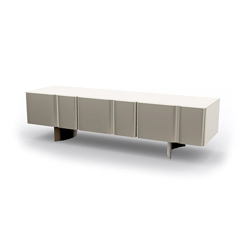 mueble de tv bambú