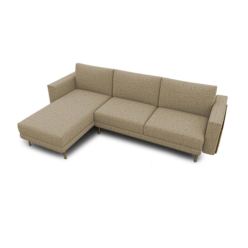 rod lateral 2 plazas con chaise longue izquierdo