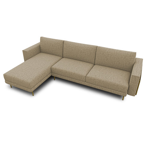 rod lateral 3 plazas con chaise longue izquierdo