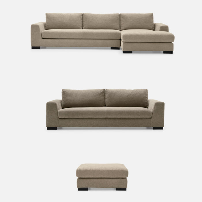 sierra sofa lateral 2 plazas con chaise longue derecho