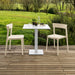 silla skin de plástico cáñamo interior y exterior