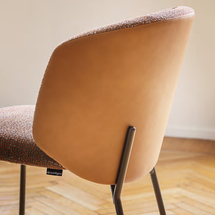 silla sweel base metalica