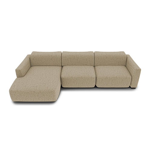 wave lateral 3 plazas MAXI con 2 relax y chaise longue MAXI izquierdo