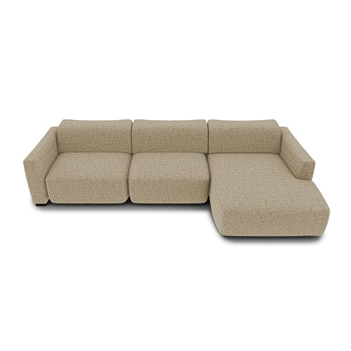wave lateral 3 plazas MAXI con chaise longue MAXI derecho