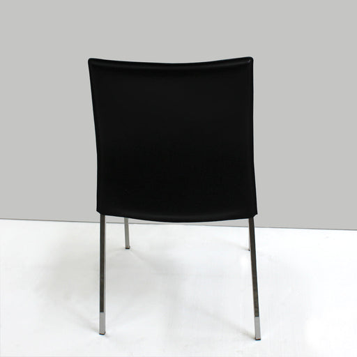 set de 3 sillas easy cuero negro