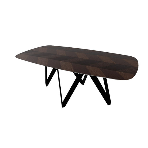 mesa cartesio rounded 200 cm