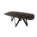 mesa cartesio rounded 200 cm
