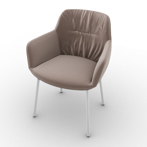 variant silla cocoon soft de metal