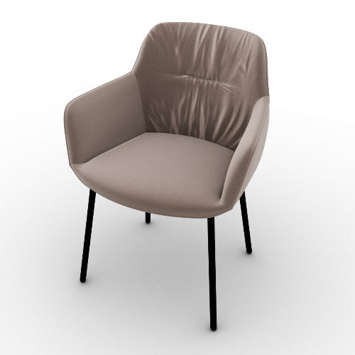 variant silla cocoon soft de metal