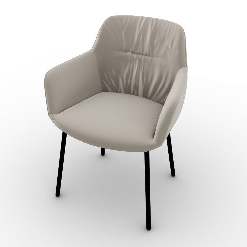 variant silla cocoon soft de metal
