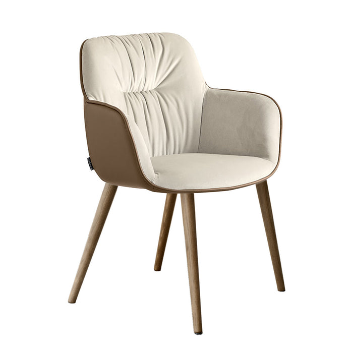 silla cocoon mix de madera