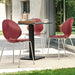 silla basil base de metal