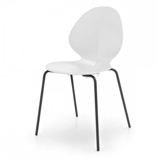 silla basil base de metal