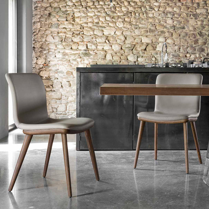 silla annie de madera para comedor