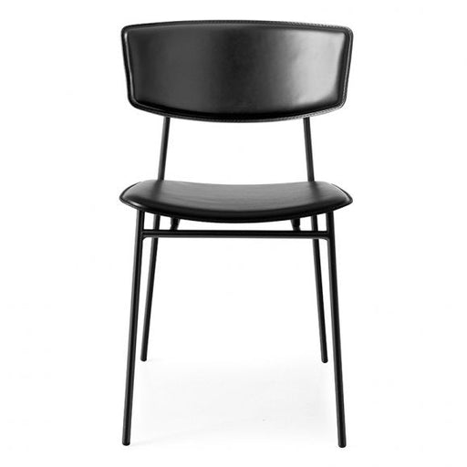 silla fifties de cuero