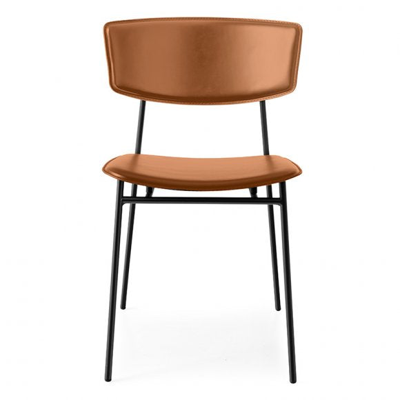 silla fifties de cuero