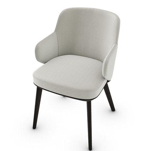 variant silla foyer de madera con brazos