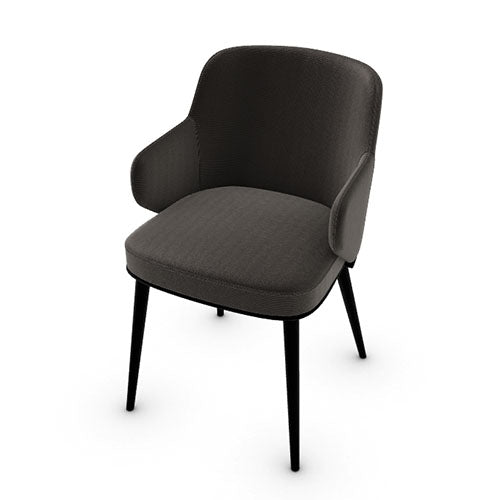 variant silla foyer de metal con brazos