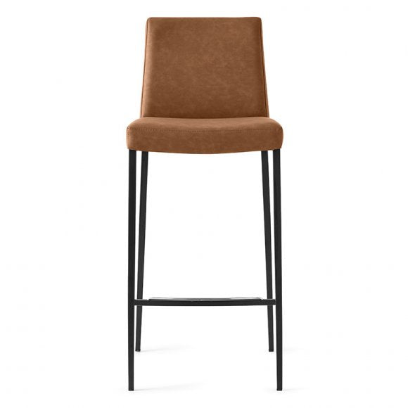 banco aida tipo piel para bar