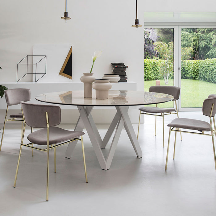 mesa cartesio circular 140 cm