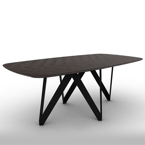 variant mesa cartesio rounded 200 cm
