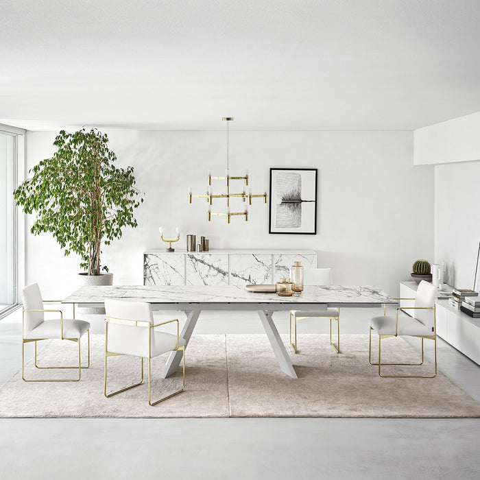 mesa icaro extensible 160 cm