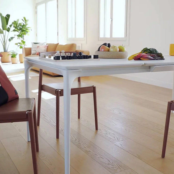 mesa silhouette extensible 130 cm