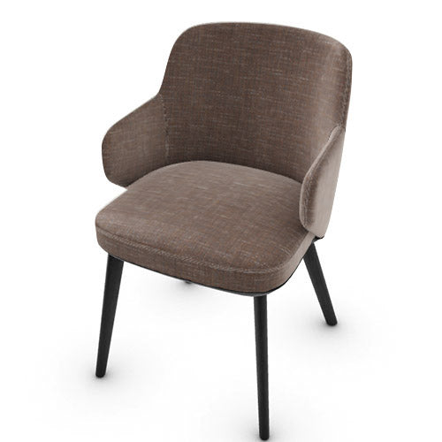 variant silla foyer de madera con brazos