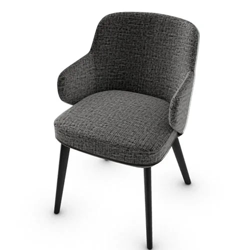 variant silla foyer de madera con brazos