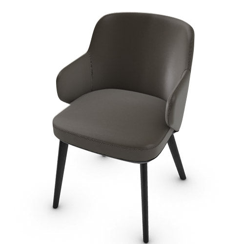 variant silla foyer de madera con brazos