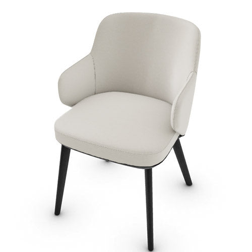 variant silla foyer de madera con brazos