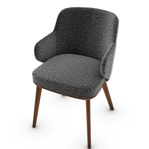 variant silla foyer de madera con brazos
