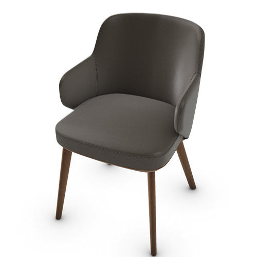 variant silla foyer de madera con brazos