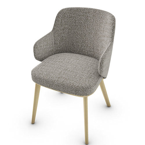 variant silla foyer de madera con brazos