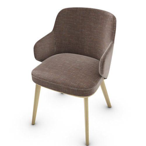 variant silla foyer de madera con brazos