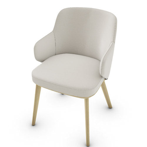 variant silla foyer de madera con brazos