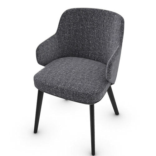 variant silla foyer de madera con brazos